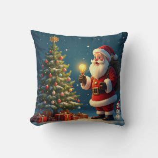 a Christmas present Cushion