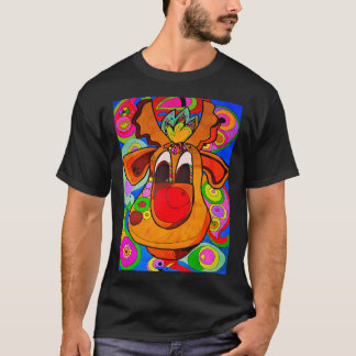 A Christmas Reindeer. My Drawing. T-Shirt