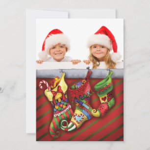 A Christmas Stocking Full of Dreams Photo Card