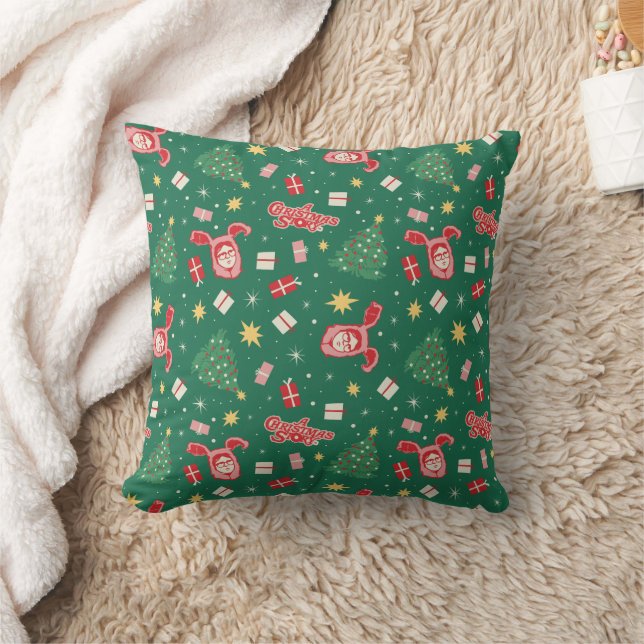 A Christmas Story | Christmas Icon Pattern Cushion (Blanket)