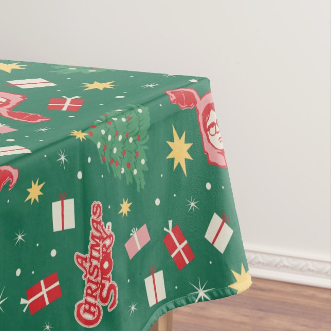A Christmas Story | Christmas Icon Pattern Tablecloth (In Situ)