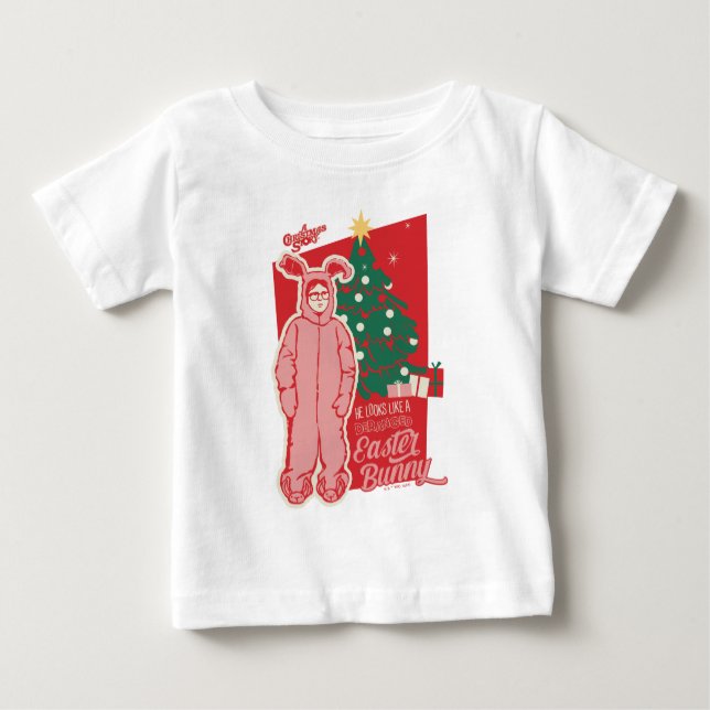 A Christmas Story | Deranged Easter Bunny Baby T-Shirt (Front)