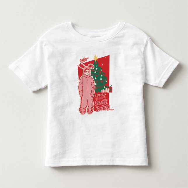 A Christmas Story | Deranged Easter Bunny Toddler T-Shirt (Front)