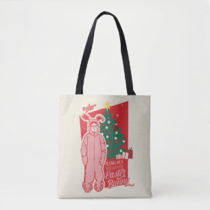 A Christmas Story   Deranged Easter Bunny Tote Bag