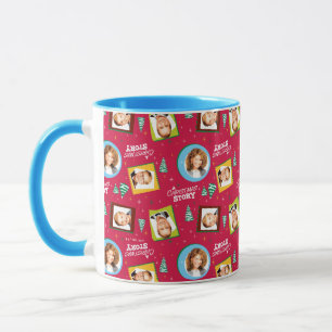 A Christmas Story   Family Photos Pattern Mug