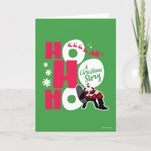 A Christmas Story   Ho Ho Ho Holiday Card