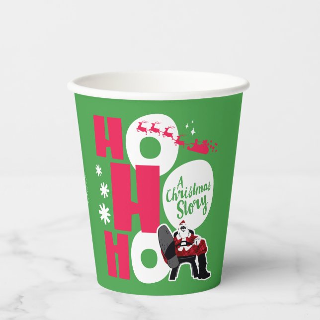 A Christmas Story | Ho Ho Ho Paper Cups (Front)