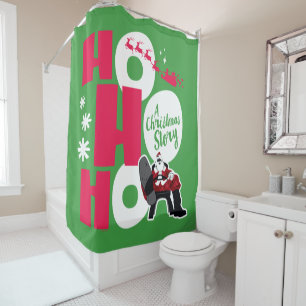 A Christmas Story   Ho Ho Ho Shower Curtain