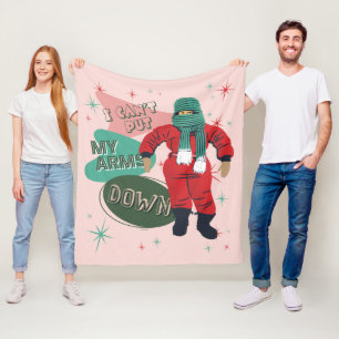 A Christmas Story - I Can't Put My Arms Down Fleece Blanket