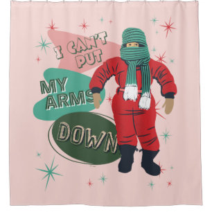 A Christmas Story - I Can't Put My Arms Down Shower Curtain