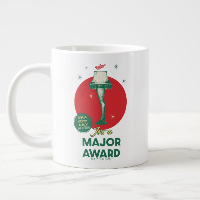 A Christmas Story | Leg Lamp Major Award Large Coffee Mug (Left)