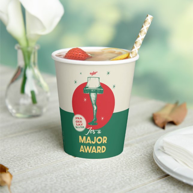 A Christmas Story | Leg Lamp Major Award Paper Cups (Insitu)