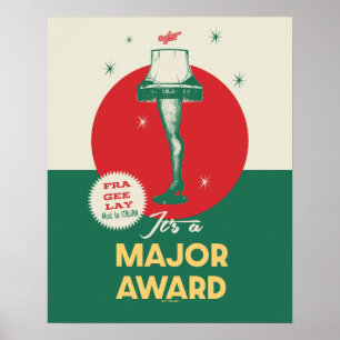 A Christmas Story   Leg Lamp Major Award Poster
