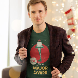 A Christmas Story Leg Lamp Major Award T-Shirt
