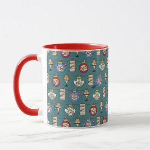 A Christmas Story   Ralphie and Ornaments Pattern Mug