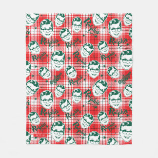 A Christmas Story | Ralphie Plaid Pattern Fleece Blanket