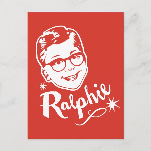 A Christmas Story | Ralphie Postcard (Front)