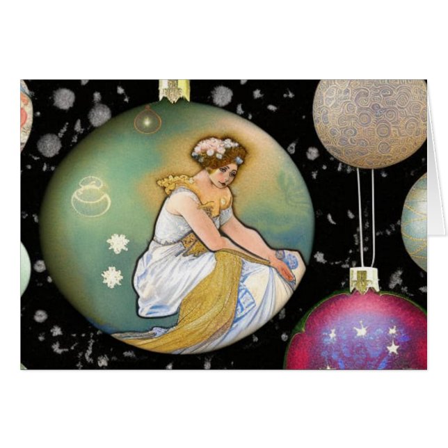 A Christmas Sympathy Card with Your Words (Front Horizontal)