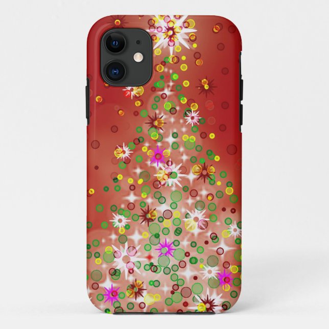 A Christmas tree that glows. Case-Mate iPhone Case (Back)