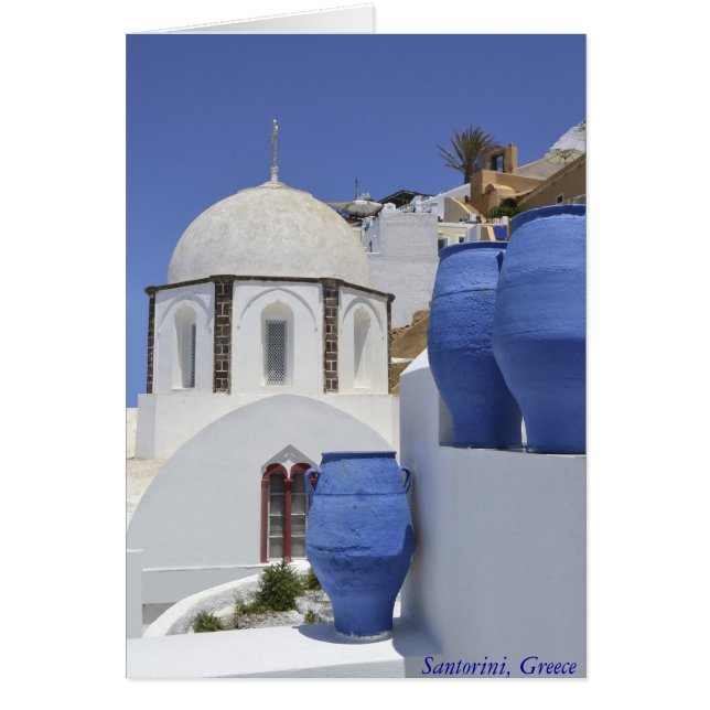 A church in Santorini, Greece (Front)