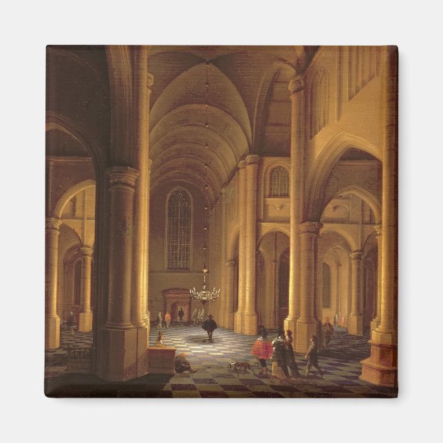 A Church Interior Magnet (Front)