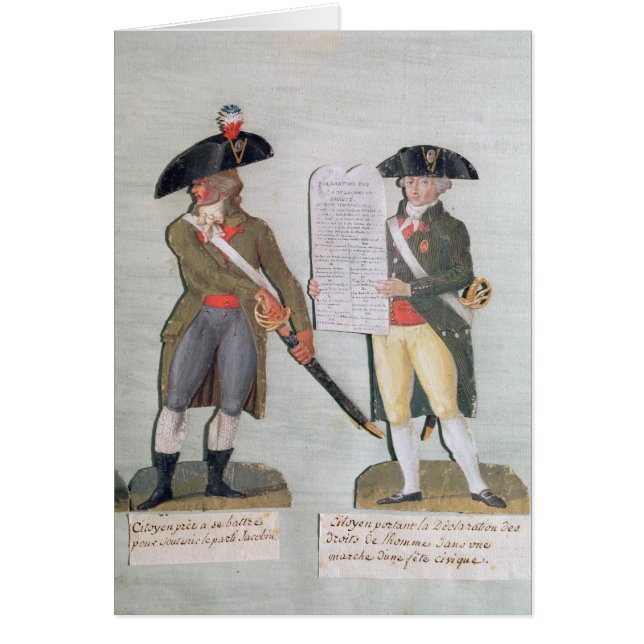 A Citizen Ready to Fight and a Citizen (Front)