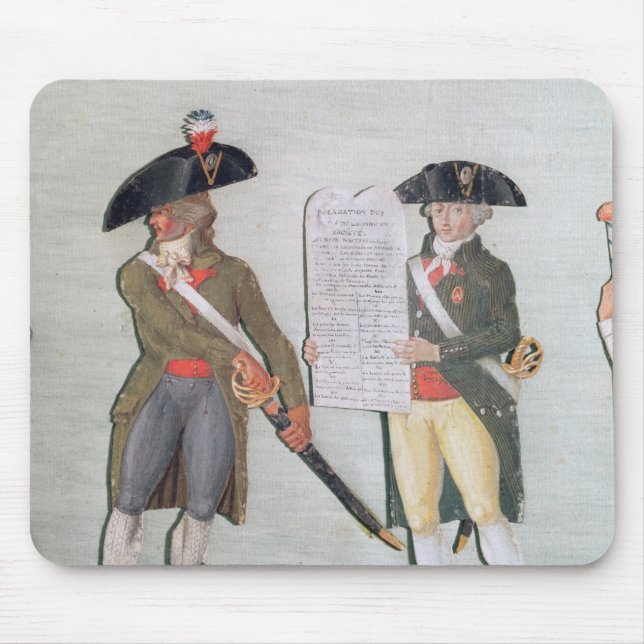 A Citizen Ready to Fight and a Citizen Mouse Pad (Front)