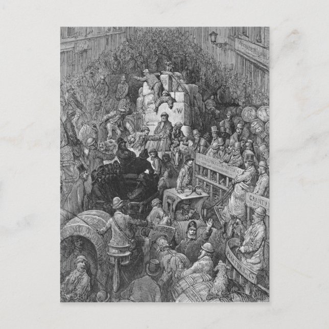 A City Thoroughfare Postcard (Front)