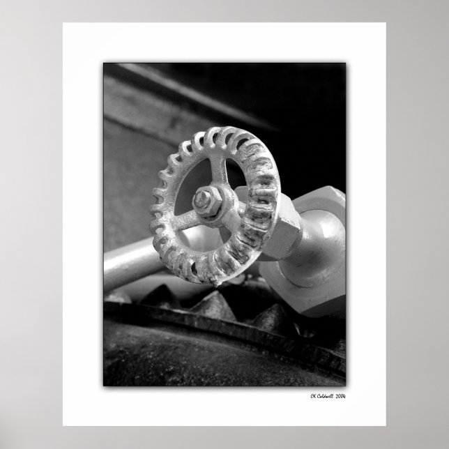 A Classic Black and White Poster (Front)