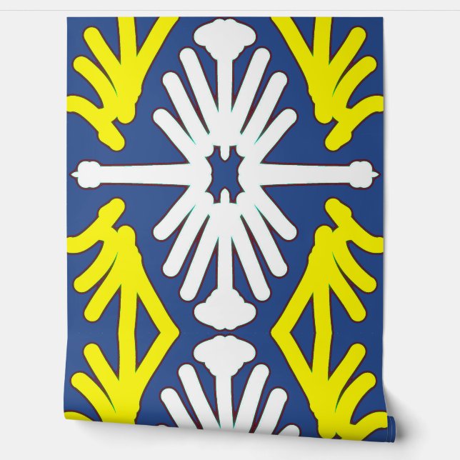A classic colourful "Ratti_Creative_Arts" wallpape Wallpaper (Unrolling)
