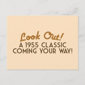 A Classic coming your way Postcard