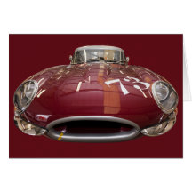 A classic Jaguar E-Type from 1961