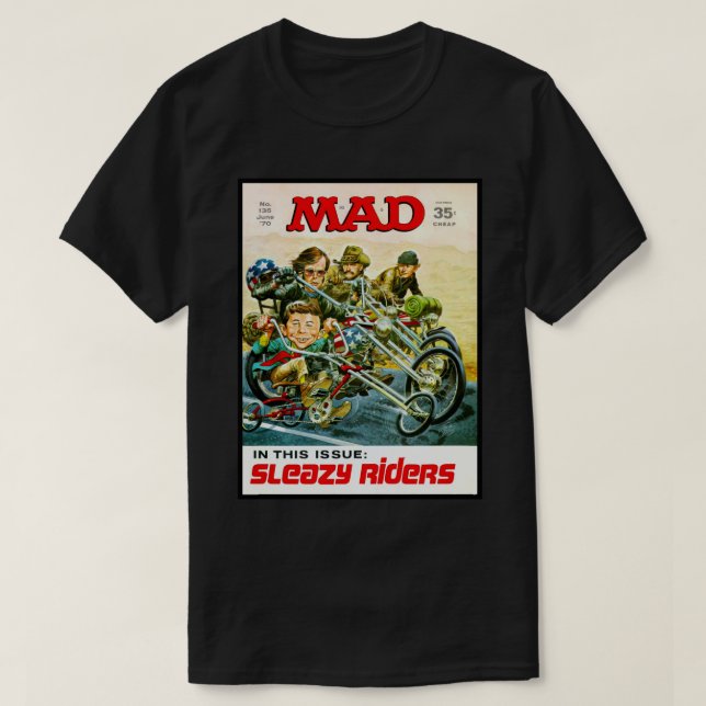 A CLASSIC MAD MAGAZINE T-Shirt (Design Front)