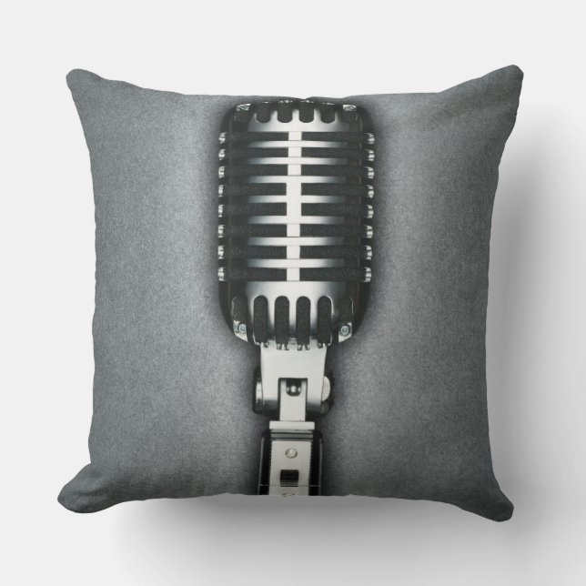 A Classic microphone Cushion (Front)