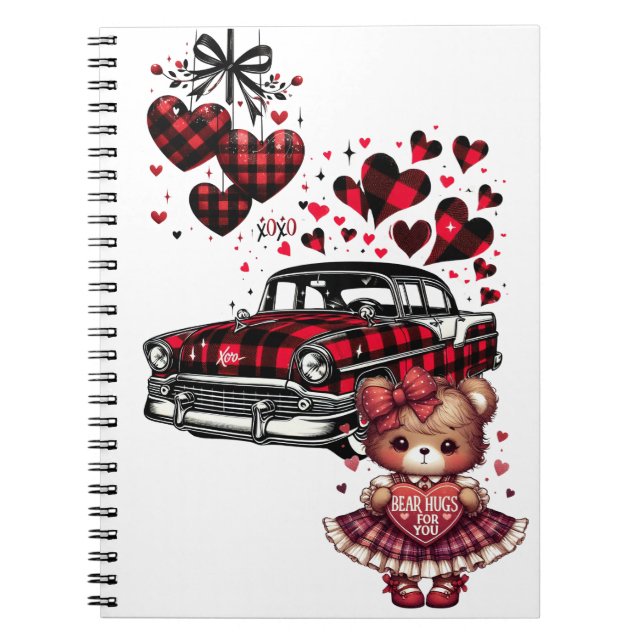 A CLASSIC VALENTINE LOVE FOR YOU 2 NOTEBOOK (Front)