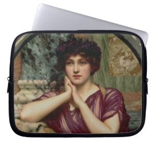 A Classical Beauty, 1901 (oil on canvas) Laptop Sleeve