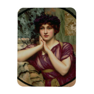A Classical Beauty, 1901 (oil on canvas) Magnet