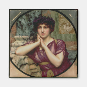 A Classical Beauty, 1901 (oil on canvas) Magnet