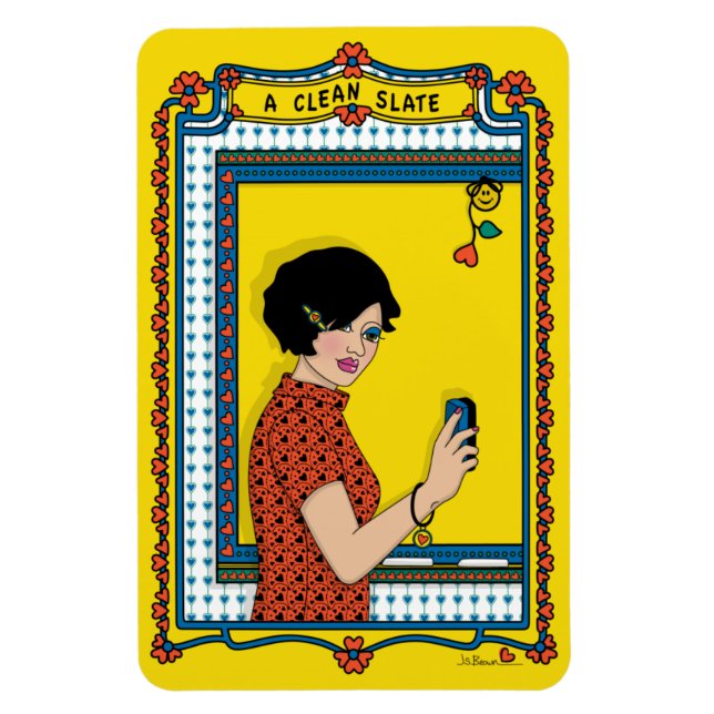 A Clean Slate_B_4x6 Refrigerator Magnet (Vertical)