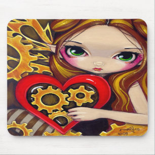 "A Clockwork Valentine" Mousepad