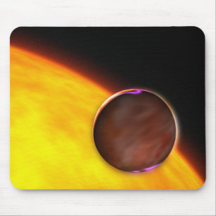 A close-up of an extrasolar planet mouse pad