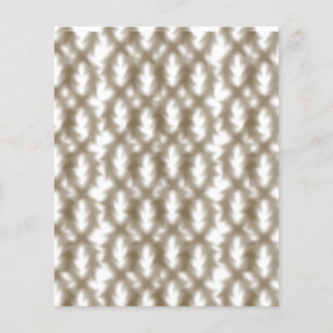 A close-up view of a crisscrossing wire mesh grid flyer