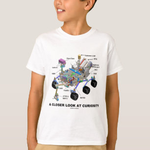 A Closer Look At Curiosity (NASA Martian Rover) T-Shirt
