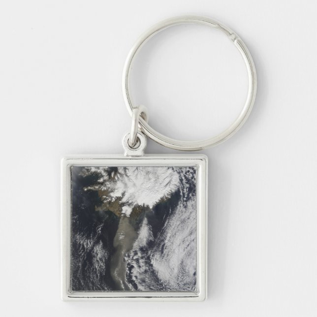 A cloud of ash key ring (Front)