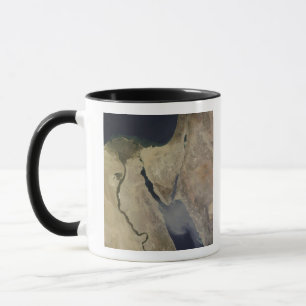 A cloud of tan dust from Saudi Arabia Mug