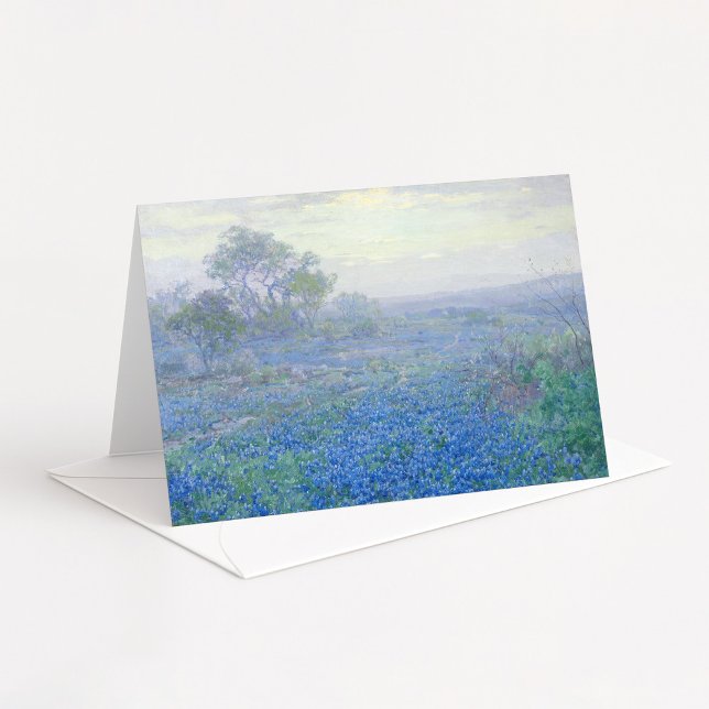 A Cloudy Day, Bluebonnets | Julian Onderdonk Holiday Card (Creator Uploaded)