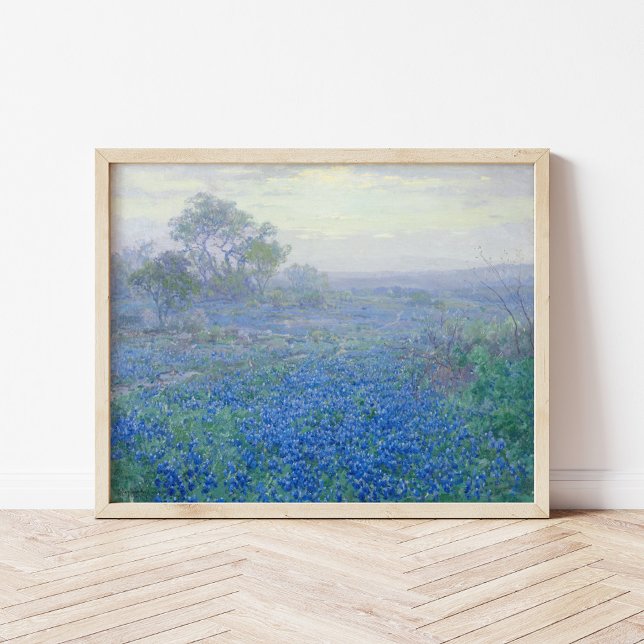 A Cloudy Day, Bluebonnets | Julian Onderdonk Poster (Creator Uploaded)