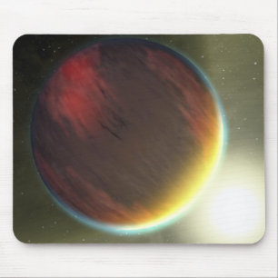 A cloudy Jupiter-like planet that orbits Mouse Pad