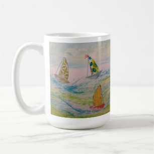 A Clown's Hat Sail Coffee Mug