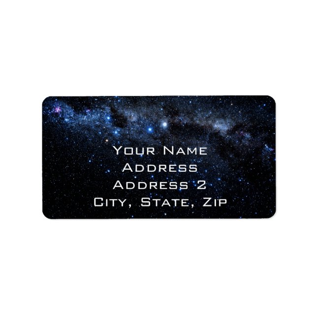 A Cluster of Stars Label (Front)